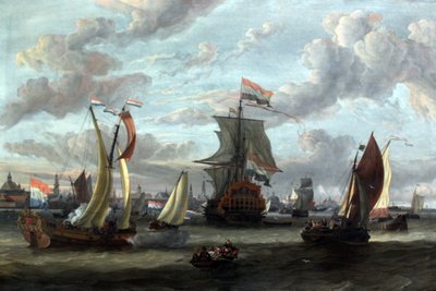 Veduta di Amsterdam con l